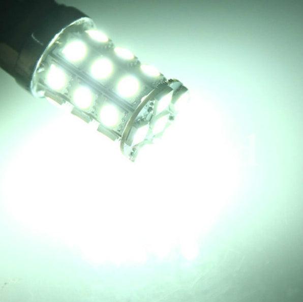 Immagine prodotto Hermex 1x T25 P27W 3156 27 SMD LED ERROR FREE CANBUS OBC - XENON Bianco