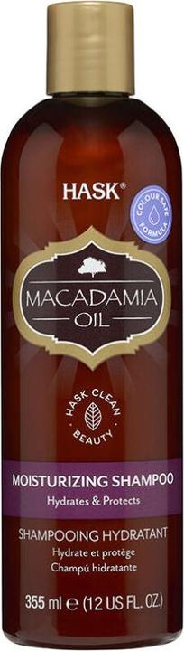 Hask Moisturizing shampoo - macadamia oil 355ml (355 ml, Flüssiges Shampoo)