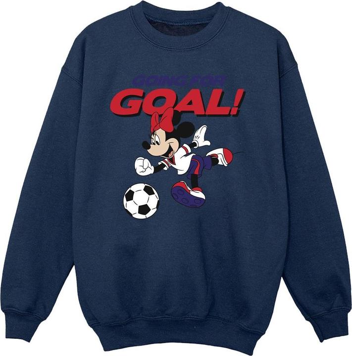 Produktbild Disney Minnie Mouse Going For Goal Sweatshirt Mädchen (152, 158)