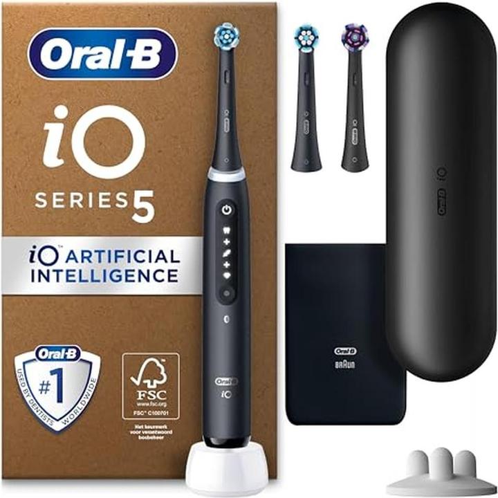 Braun Oral-B iO Series 5 Plus Edition Black Onyx (Oszillierende Zahnbürste)