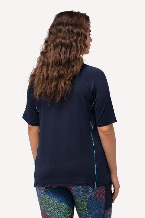 Produktbild Ulla Popken T-Shirt, UV-Schutz 50+, V-Ausschnitt, Halbarm (46, 48)