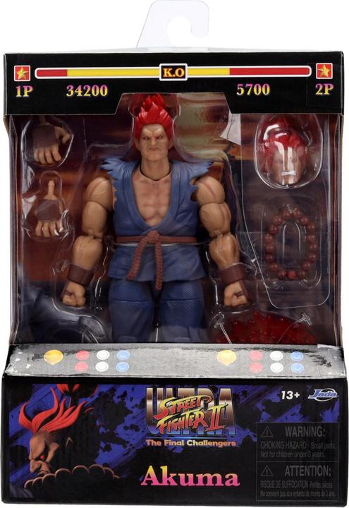 Produktbild Jada Street Fighter II Akuma 6.2" Figure