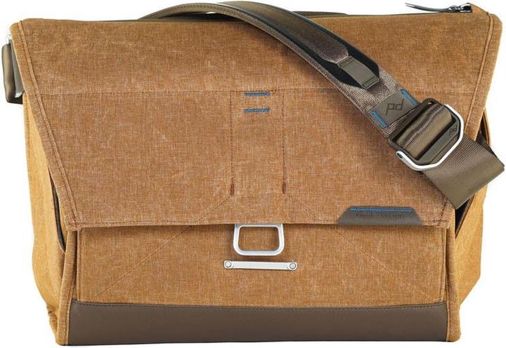 Actual product image Peak Design Everyday Messenger 15" Heritage Tan (Camera shoulder bag)