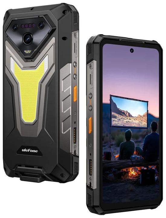 Productafbeelding Ulefone Armor 34 Pro Rugged Smartphone Magic Black 16GB/512GB (512 GB, Magisch zwart)