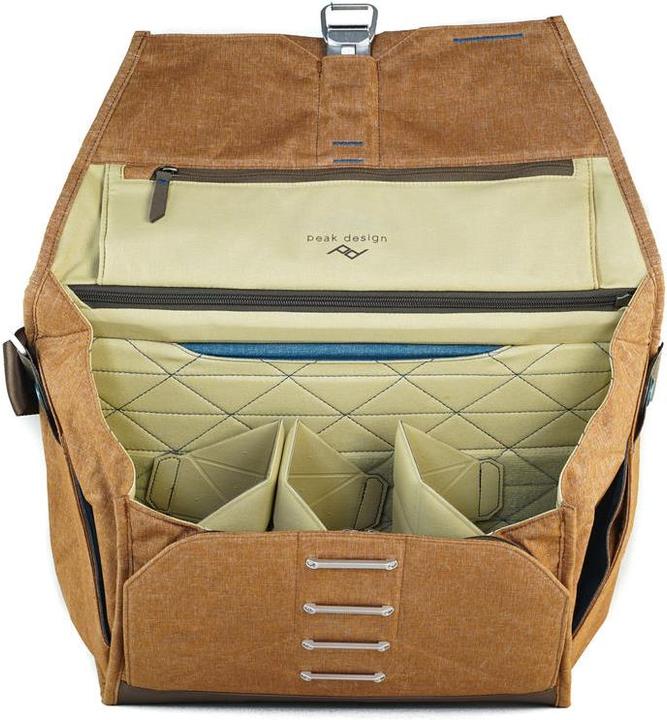 Actual product image Peak Design Everyday Messenger 15" Heritage Tan (Camera shoulder bag)