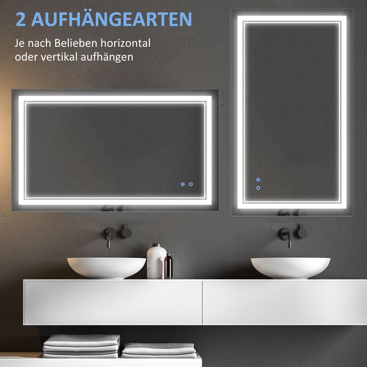 Immagine prodotto Kleankin LED (100 x 60 cm)