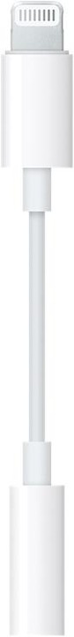 Apple Adattatore jack per cuffie da Lightning a 3,5 mm (Lightning, Jack da 3.5mm)