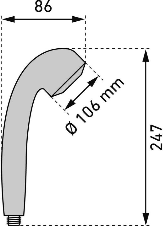 Produktbild Diaqua Concentric (3 Strahlarten, 10 l/min)
