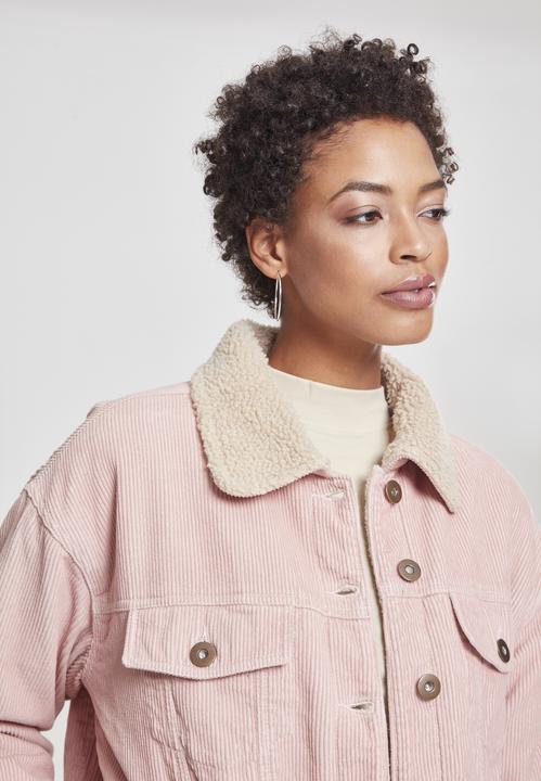 Produktbild Urban Classics Ladies Oversize Sherpa Corduroy Jacket (XL)