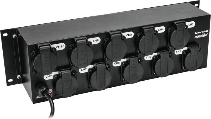 Actual product image Eurolite Board 10-ST 10x protective contact