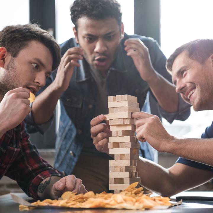Actual product image Relaxdays Tumble Tower Game