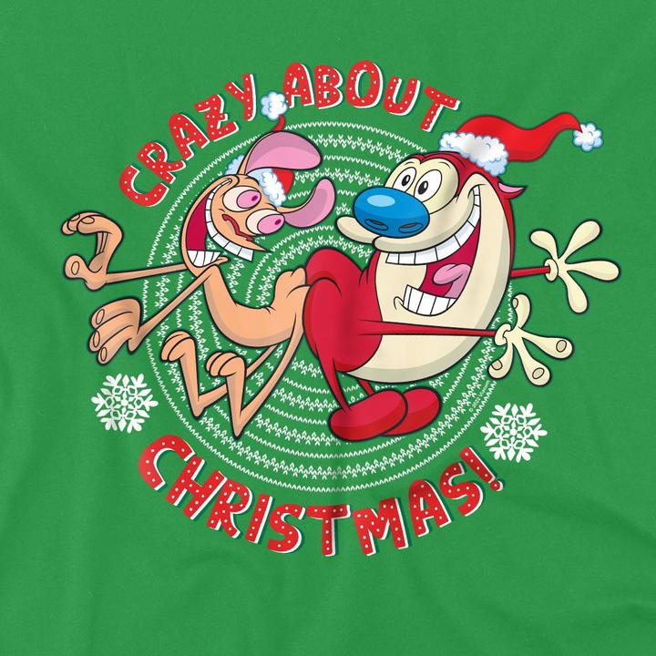 Produktbild Ren & Stimpy Crazy About Christmas TShirt (S)