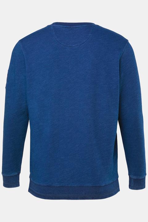Produktbild JP1880 Sweatshirt, Indigo Färbung, Rundhals (5XL)