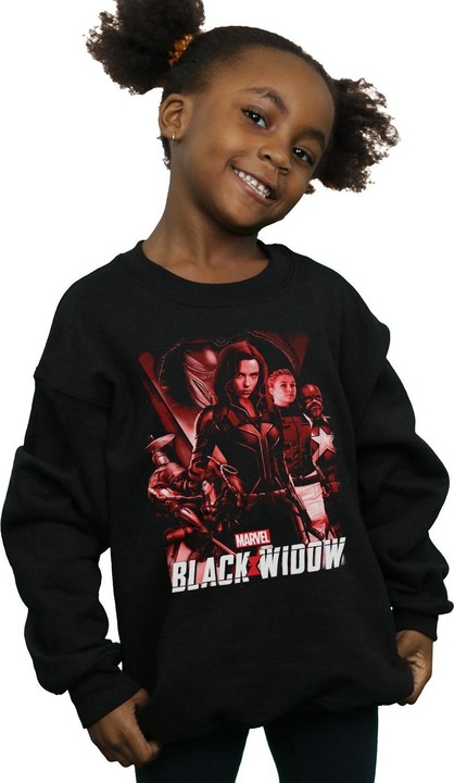 Immagine prodotto Black Widow Movie Red Group Felpa Ragazze (128)