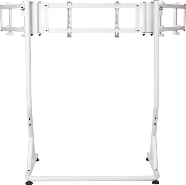 Image du produit Thermaltake Triple Monitor Stand Pro Snow (wei?, f?r Monitore 17" - 55") (Sol, 55")