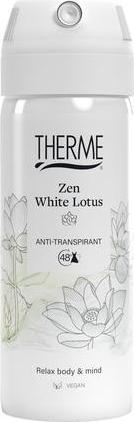 Actual product image Therme Mini Deodorant Anti-Perspirant Zen White Lotus (Roll-on)