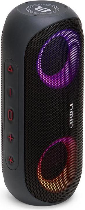 Actual product image Aiwa BST-650 black speaker (4 h, USB power delivery)