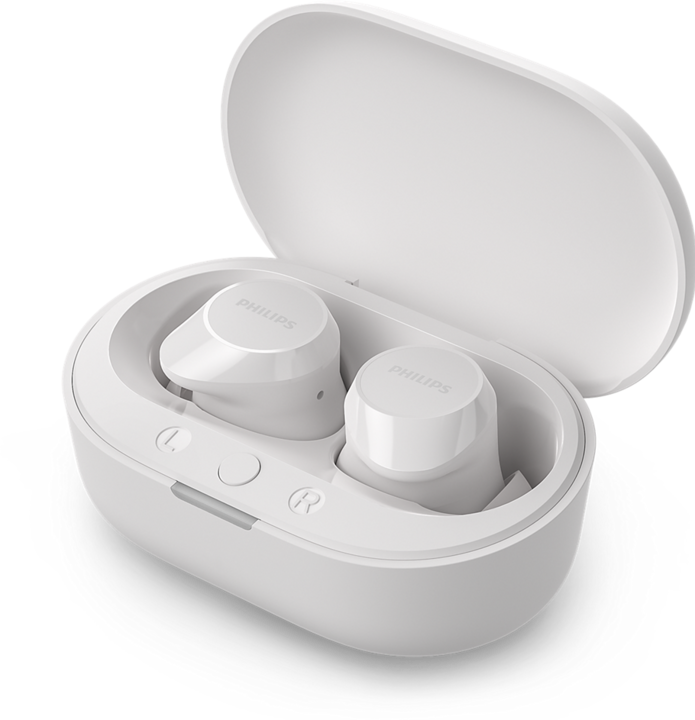 Actual product image Philips TAT1209WT/00 (No noise cancelling, 6 h, Wireless)