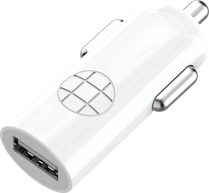Immagine prodotto Budi - USB-Autoladegerät + USB-C-Kabel (Weiss)