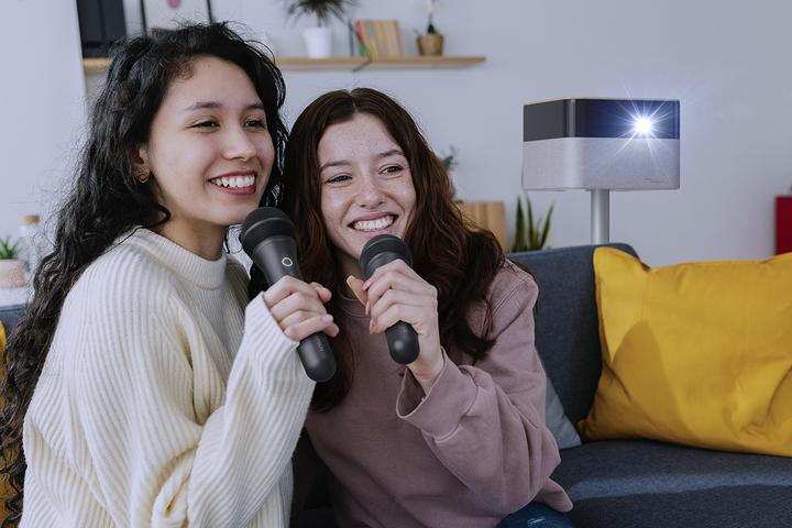 Actual product image Epson ELPKM01 Wireless Karaoke Microphone Pair