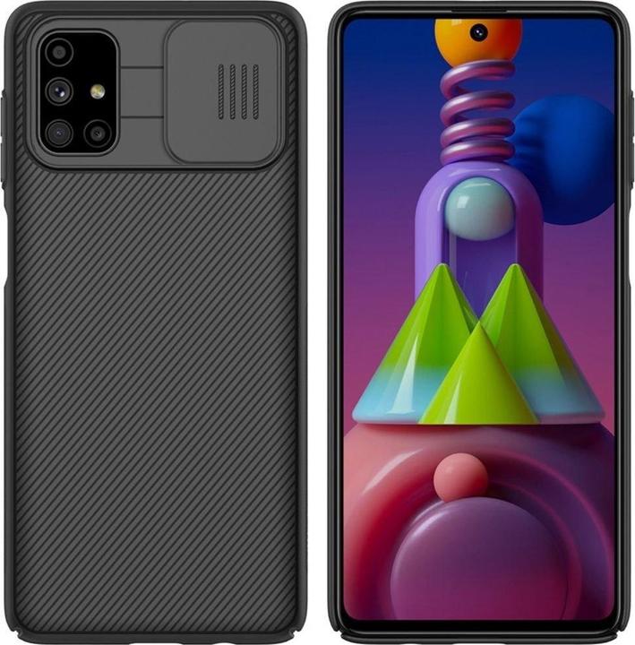 Productafbeelding Nillkin CamShield hoesje voor Samsung Galaxy M51 (zwart) universeel (Samsung Galaxy M51)