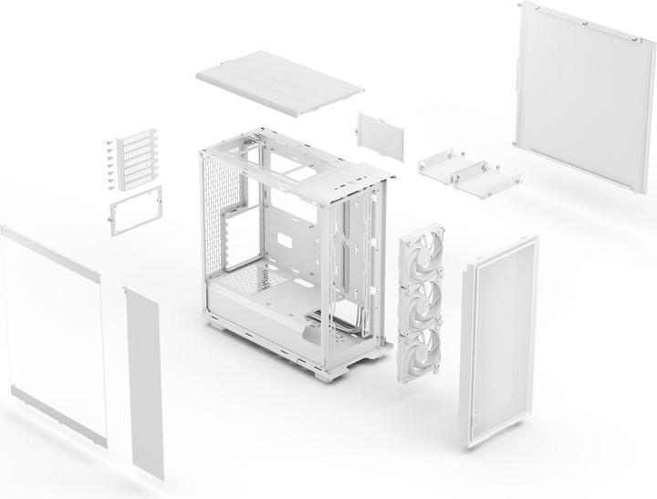 Image du produit Fractal Epoch TG (weiss, Tempered Glass) (ATX, mATX, Mini-ITX)