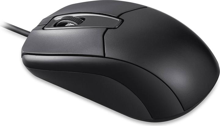 Actual product image Perixx PERIMICE-209 C Black Mouse Wired Optical Black 3 buttons 1000 (Cable)
