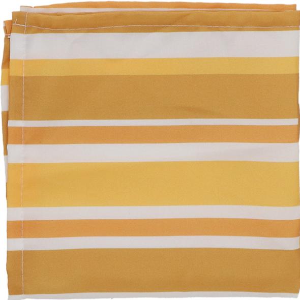 Produktbild Esschert Design Gestreifte Serviette orange (4 Stk., 35 x 35 cm)