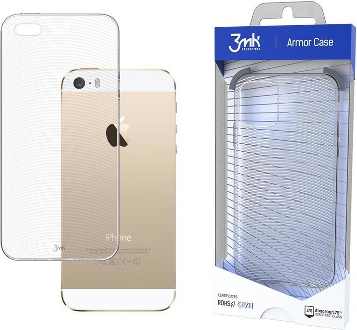 Immagine prodotto 3MK Custodia Armor per iPhone 5/5S/SE (Apple iPhone 5s, Apple iPhone 5)