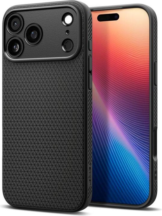 Produktbild Spigen - Liquid Air - iPhone 17 Pro - Matte Black (Apple iPhone 17 Pro)
