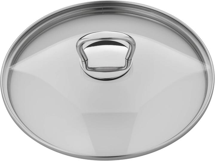 Actual product image Silit Topfset Induktion Kochtopfset 10tlg Glasdeckel Allicante Edelstahl (Pan set + pot set, Stainless steel)