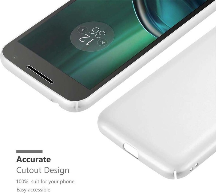 Actual product image Cadorabo Hard Cover Matt Metal Cover (Motorola Moto G4 Play)