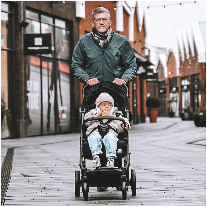 Image du produit Deryan Rolo XL Luxe Lichtgewicht Buggy - Nougat