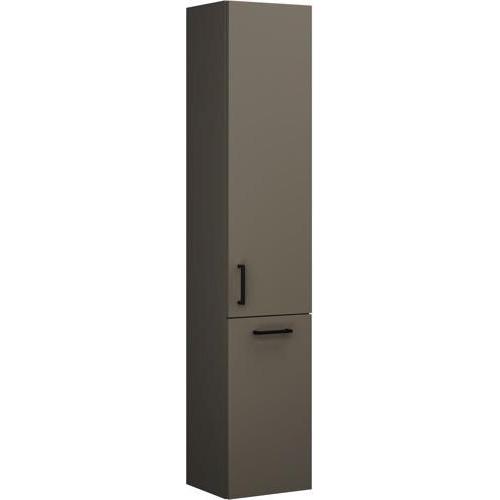 burgbad, Badezimmerschrank, Eqio Hochschrank mit 1 Tür und 1 Wäschekippe, Türanschlag rechts,1760 x 350 mm