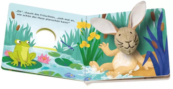 Image du produit Ravensburger Fingerpuppenbuch: Hallo, kleiner Hase! (Allemand)