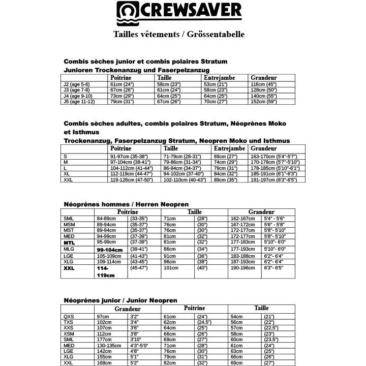 Thumbnail - Crewsaver, Neoprenanzug, (M)