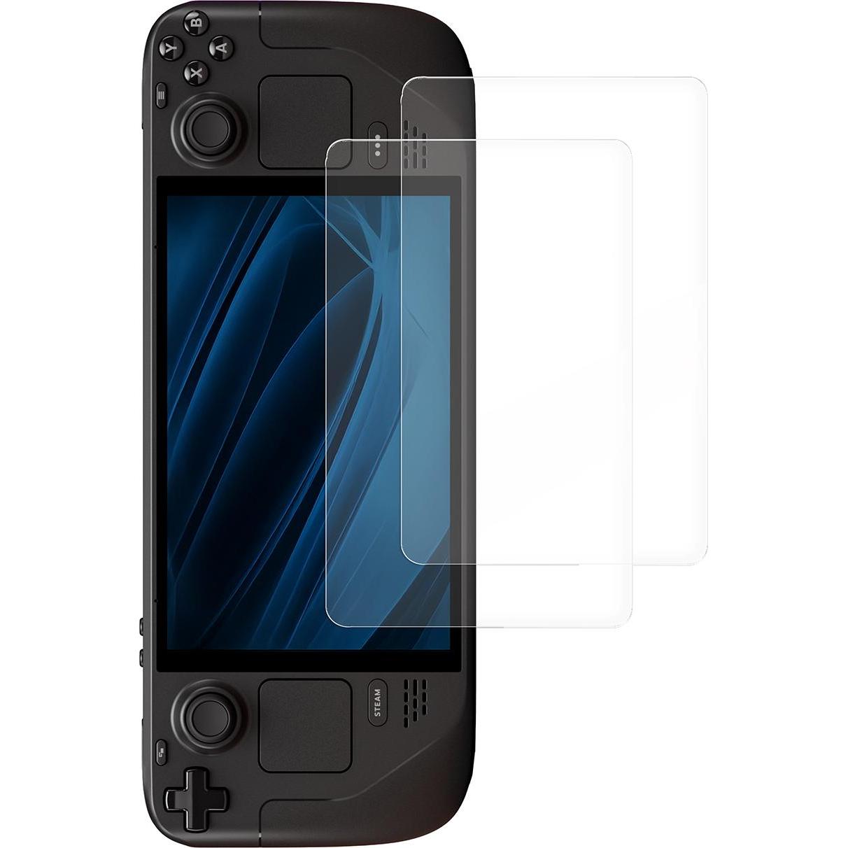 Wozinsky Tempered Glass für Steam Deck, 2er-Pack, Altri accessori gaming, Trasparente