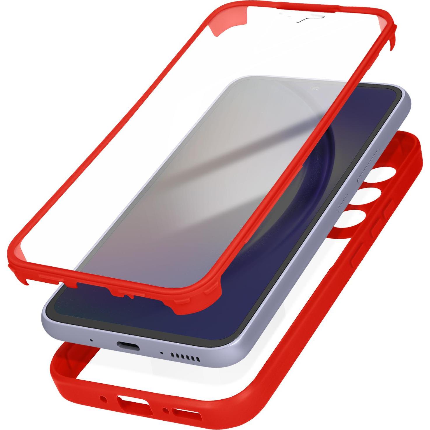 Thumbnail - Avizar 180 Series (Samsung Galaxy A54 5G), Smartphone Hülle, Rot