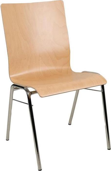 Actual product image BMV Stacking chair natural beech