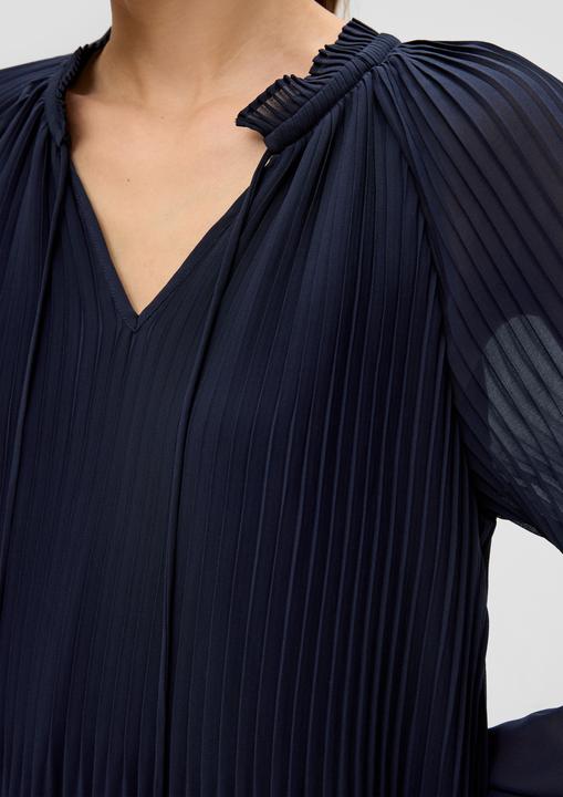 Image du produit S.Oliver Kleid Plissiertes Kleid aus Chiffon (40)