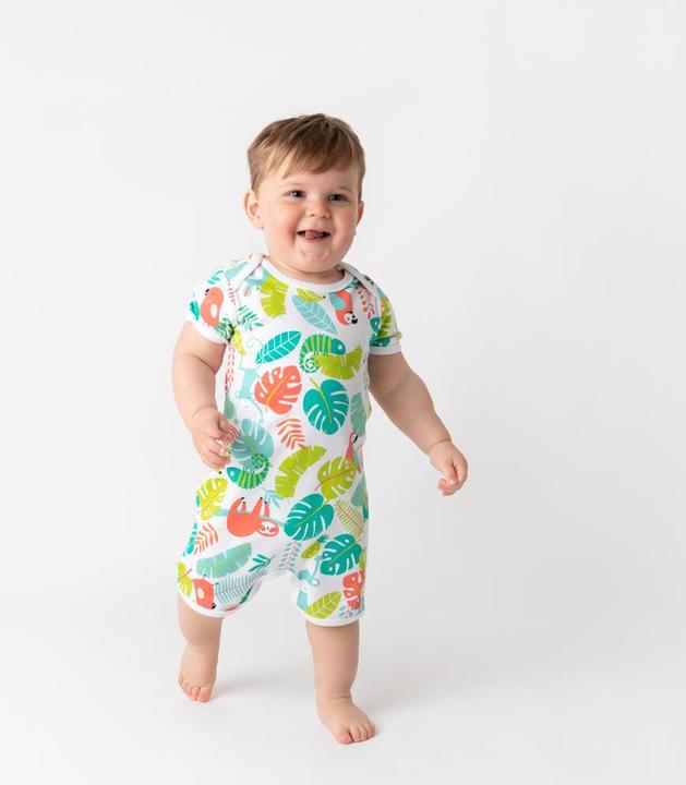 Produktbild Schlummersack Bio Baby-Strampler kurzarm 2er-Pack (80)