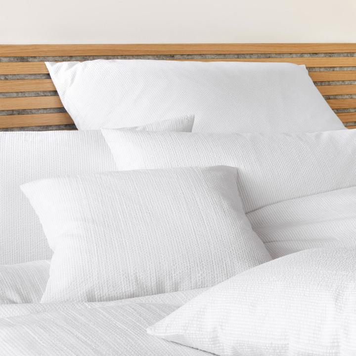 Actual product image Elegante Stockholm woven seersucker bed linen (Bedding set, 135 x 200 cm, 40 x 80 cm)