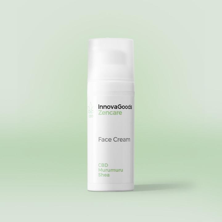 Produktbild InnovaGoods Feuchtigkeitscreme CBD Zencare 50 ml (50 ml, 24h Creme)