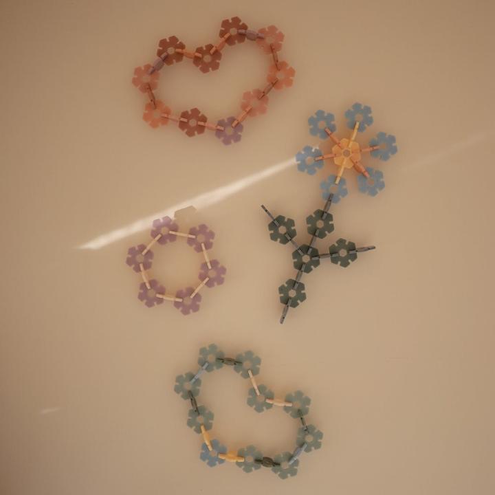 Produktbild Mushie Baukasten Set HEX