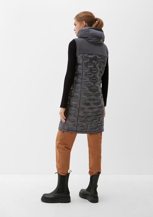 Actual product image s.Oliver Long-Weste mit Steppung (40)