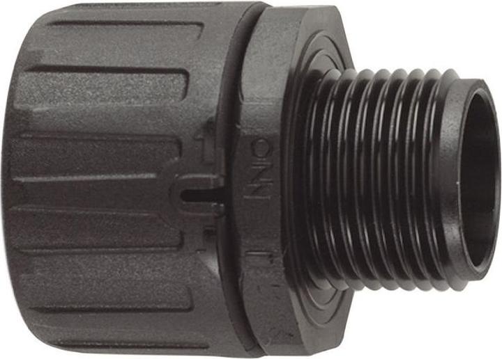 Actual product image Flexicon Conduit fitting straight IP66 25mm M25 (Adapter)