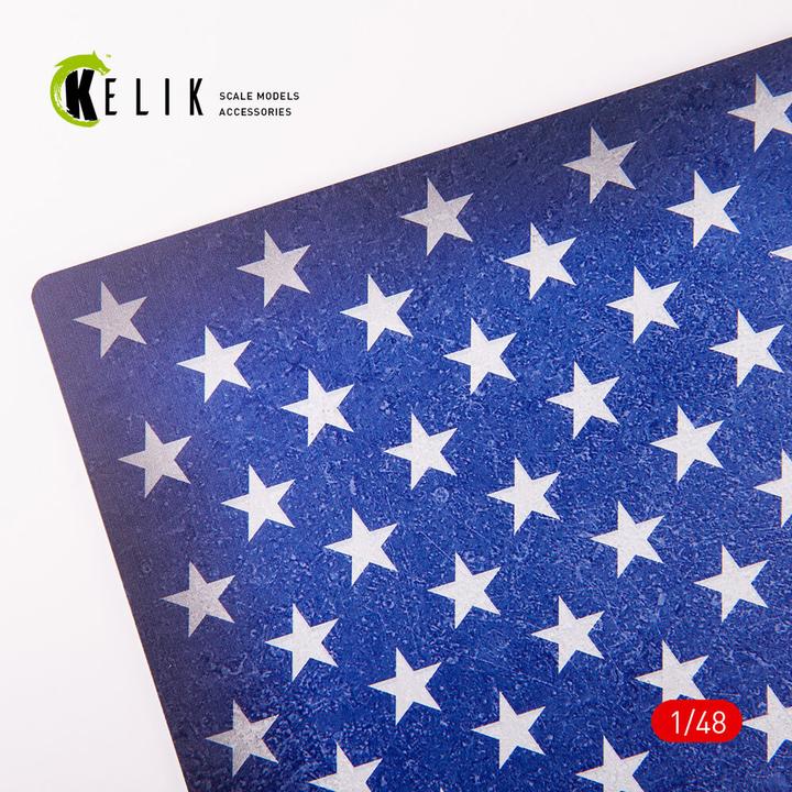 Immagine prodotto Kelik USA Flag - Acrylic 3 mm (410 x 270 mm) (410 g) (41 x 27 cm)