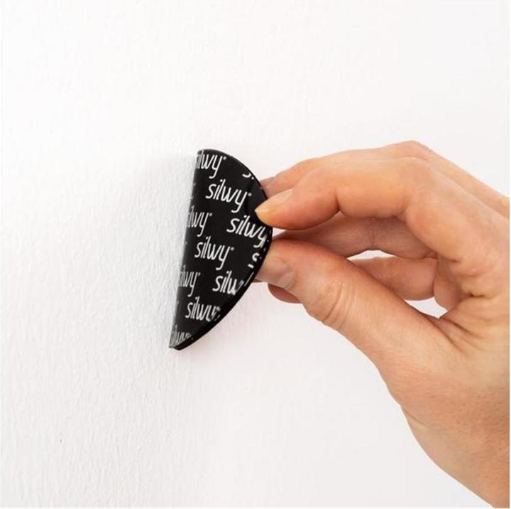 Silwy Haken Magnet Pins Smart Weiss, 0.08 kg