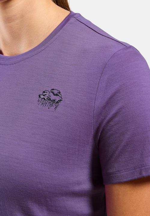 Image du produit Odlo Women's Raincloud Merino 160 T-Shirt Crew Neck S/S (L)