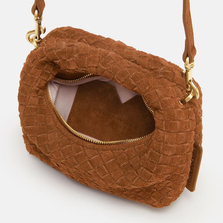Produktbild Les Visionnaires Greta micro weave cozy Handtasche Leder 20 cm (3 l)